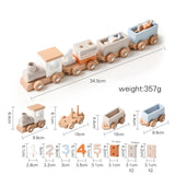 Wooden Toy Train