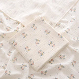 Ins Baby Blanket Muslin Swaddle 2 Layer Cotton Receive Blankets for Newborn Bath Towel Summer Bedding Baby Items Mother Kids