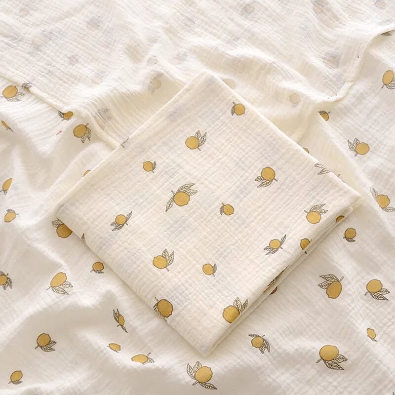 Ins Baby Blanket Muslin Swaddle 2 Layer Cotton Receive Blankets for Newborn Bath Towel Summer Bedding Baby Items Mother Kids